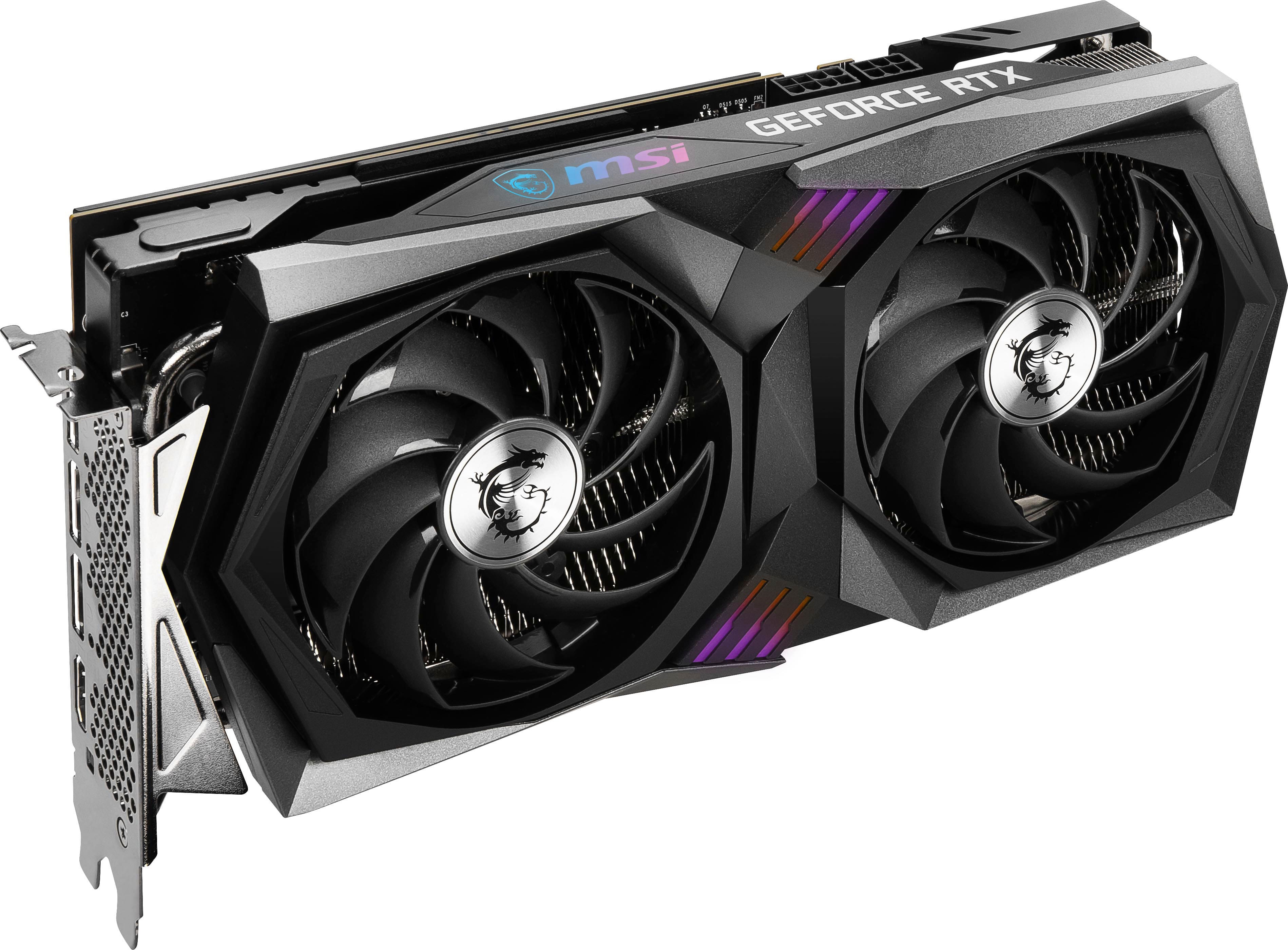 Alt View 17. MSI - NVIDIA GeForce RTX 3060 Gaming X 12G OC - 12GB GDDR6 - PCI Express 4.0 - Graphics Card.