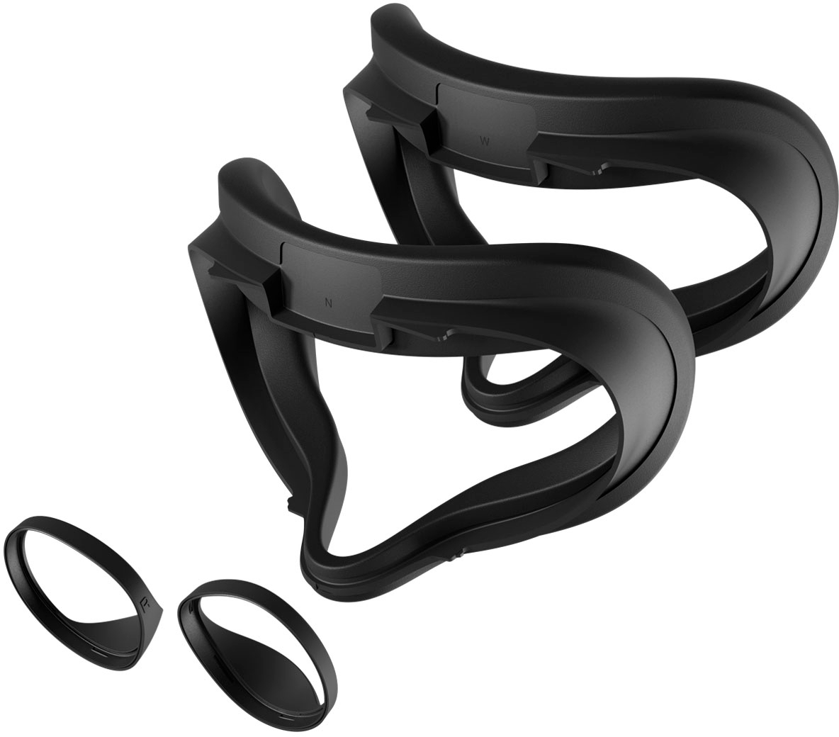 Oculus Quest 2 Fit Pack with Two Alternate-Width Facial Interfaces and Light Blockers VR 
