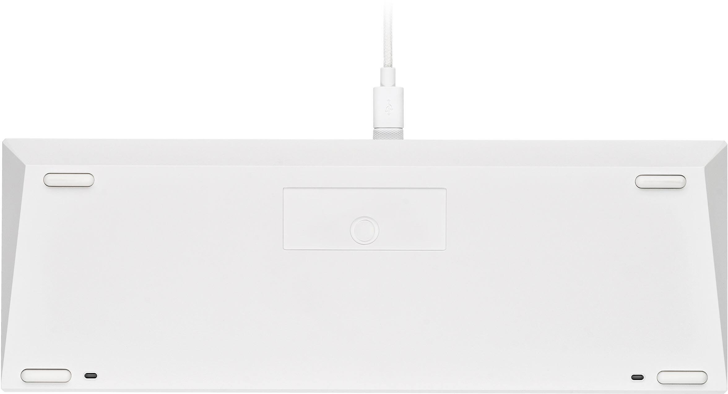 Alt View 16. CORSAIR - K65 RGB Mini Wired 60% Mechanical Cherry MX SPEED Linear Switch Gaming Keyboard with PBT Double-Shot Keycaps - White.