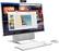 Alt View 13. Lenovo - Yoga AIO 7 27" Touch-Screen All-In-One - AMD Ryzen 7 - 16GB Memory - AMD Radeon RX 6600M - 512GB SSD - Cloud Gray/Moon White.