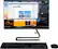 Front. Lenovo - IdeaCentre AIO A340 22" Touch-Screen All-In-One - Intel Pentium - 8GB Memory - 1TB Hard Drive - Black.