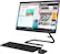 Left. Lenovo - IdeaCentre AIO A340 22" Touch-Screen All-In-One - Intel Pentium - 8GB Memory - 1TB Hard Drive - Black.