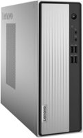 Lenovo - IdeaCentre 3 Desktop - AMD Athlon Silver-Series - 8GB Memory - 256GB SSD - Mineral Grey - Front_Zoom