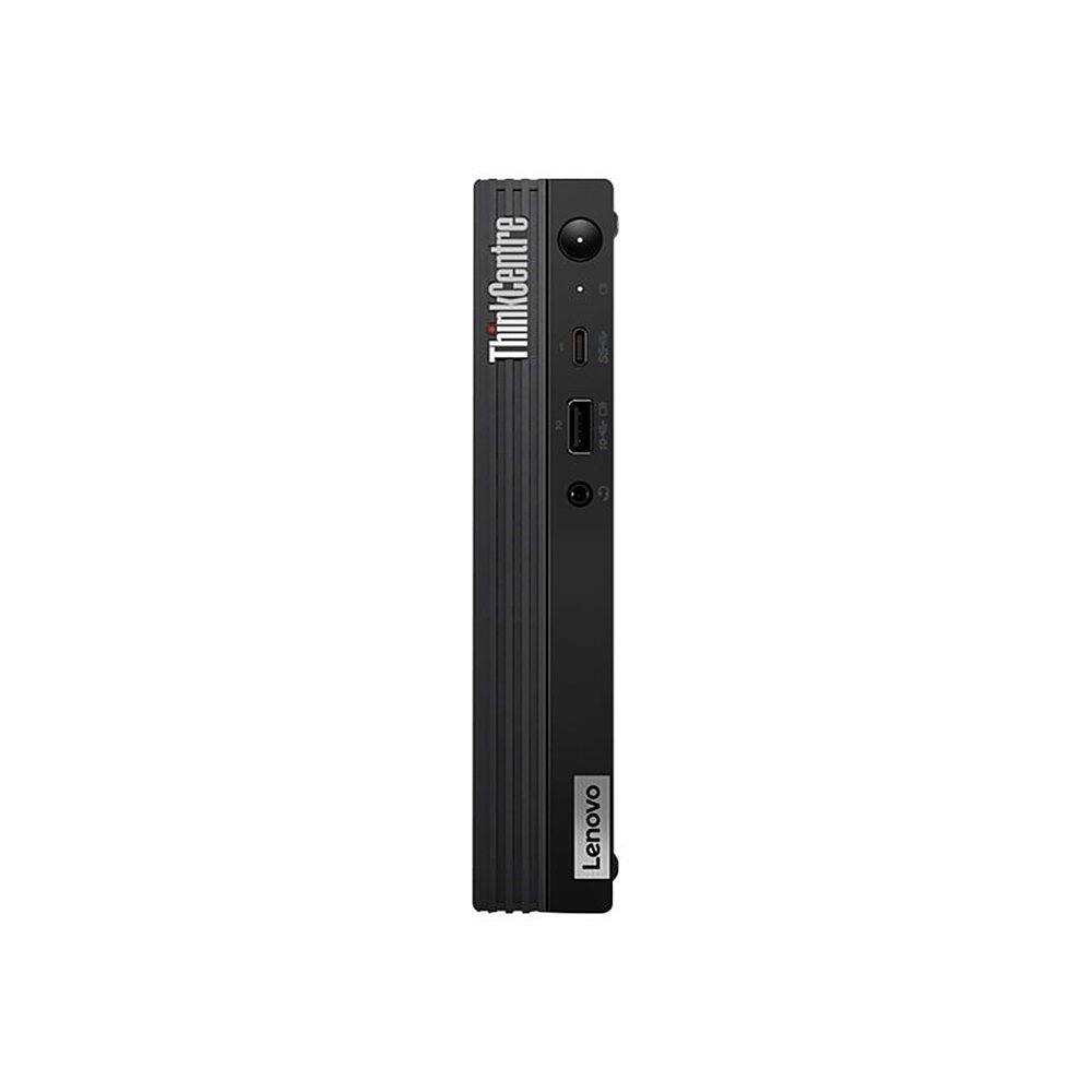 Alt View 2. Lenovo - ThinkCentre M80q Tiny Desktop - Intel Core i5-10500T - 8GB Memory - Integrated Intel UHD Graphics 630 - 512 SSD - Black.