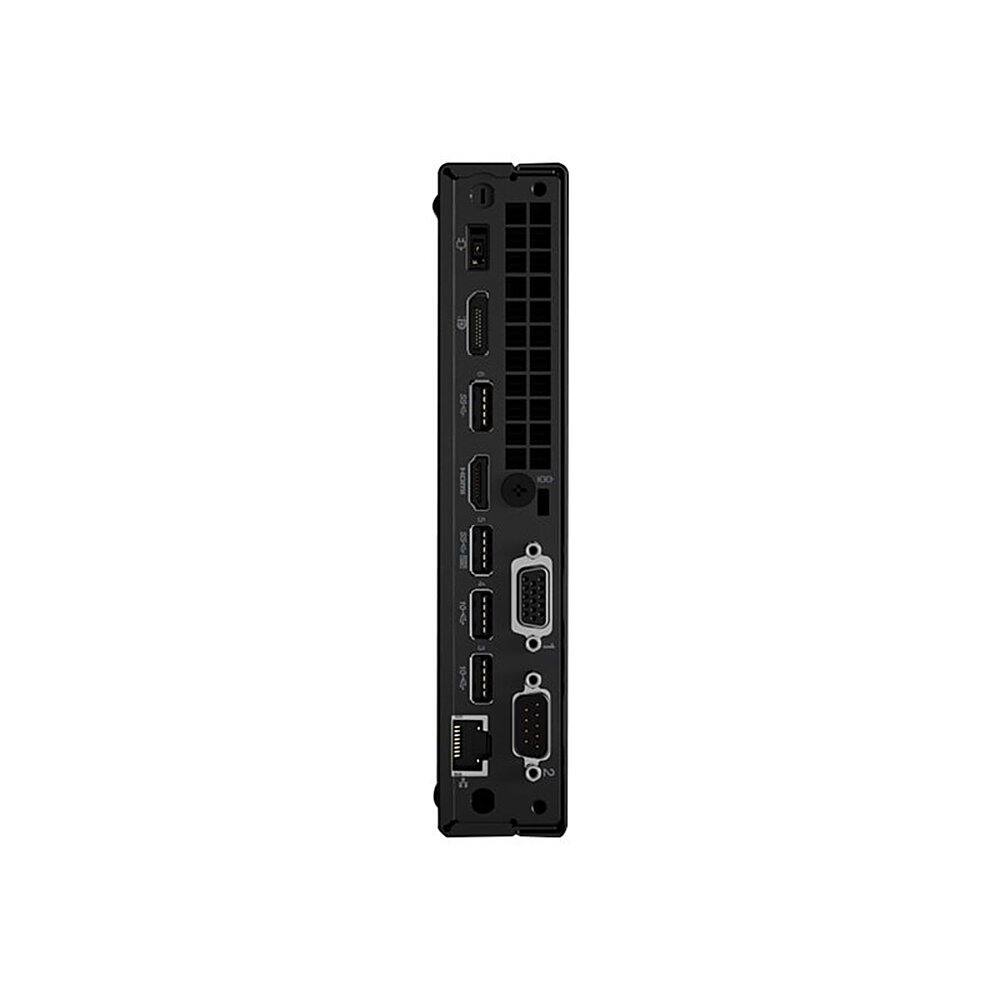 Alt View 4. Lenovo - ThinkCentre M80q Tiny Desktop - Intel Core i5-10500T - 8GB Memory - Integrated Intel UHD Graphics 630 - 512 SSD - Black.