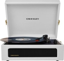 Crosley - Voyager Turntable - White - Front_Zoom