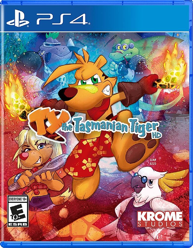 Front. Krome Studios - TY the Tasmanian Tiger HD. - E (Everyone)