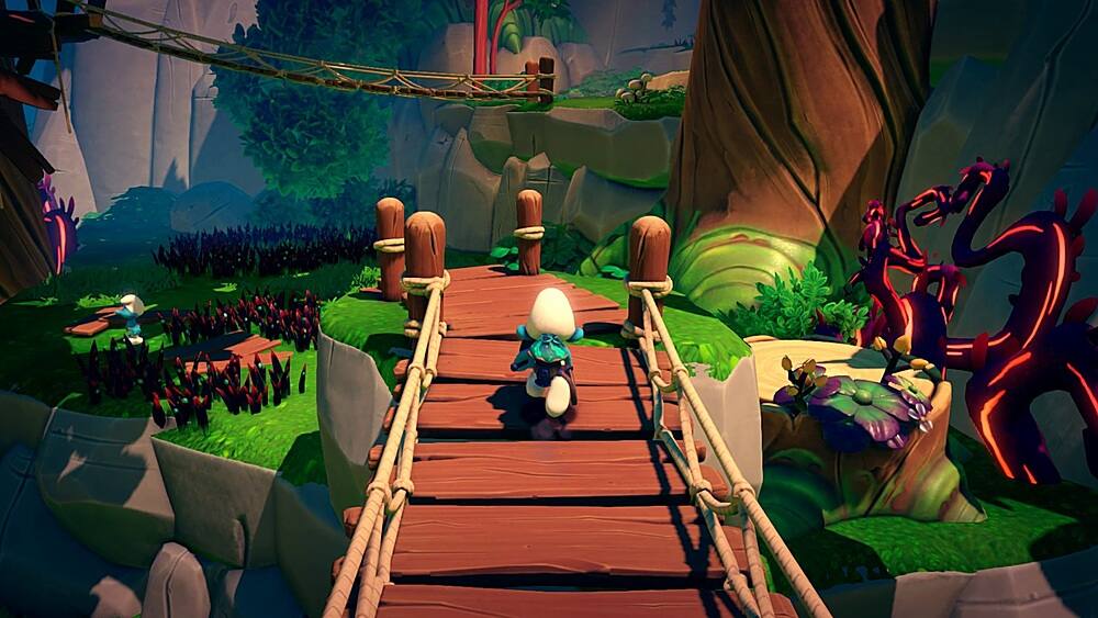 the smurfs mission vileaf smurftastic edition switch game