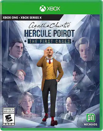 Front. Maximum Games - Agatha Christie: Hercule Poirot - The First Cases. - E10+ (Everyone 10+)