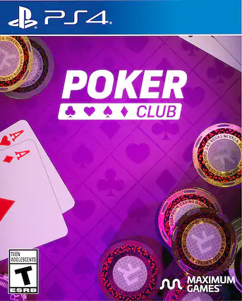 Front. Maximum Games - Poker Club. - T (Teen 13+)