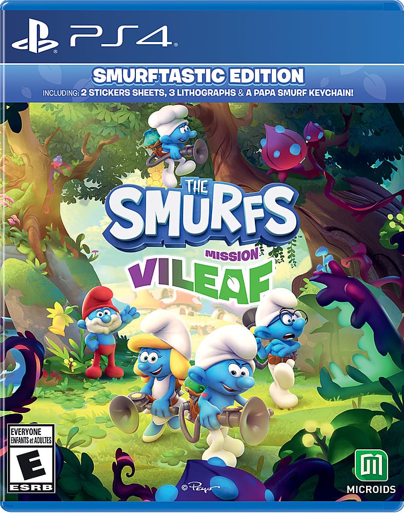 The Smurfs: Mission Vileaf Smurftastic Edition PlayStation 4 - Best Buy