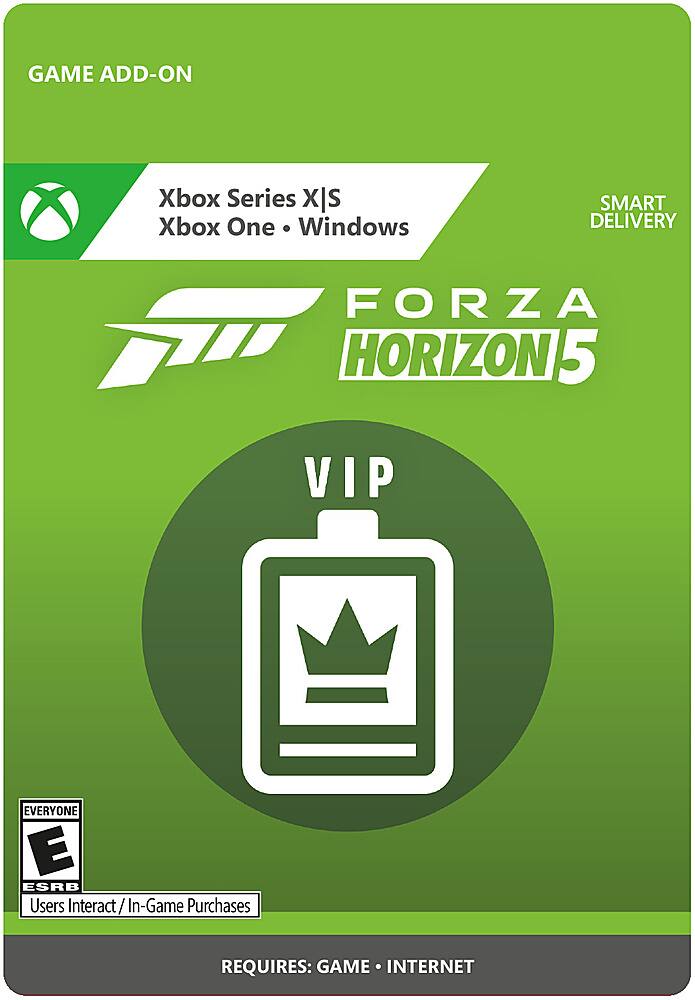 Front. Microsoft - Forza Horizon 5: VIP Membership DLC. - E (Everyone)