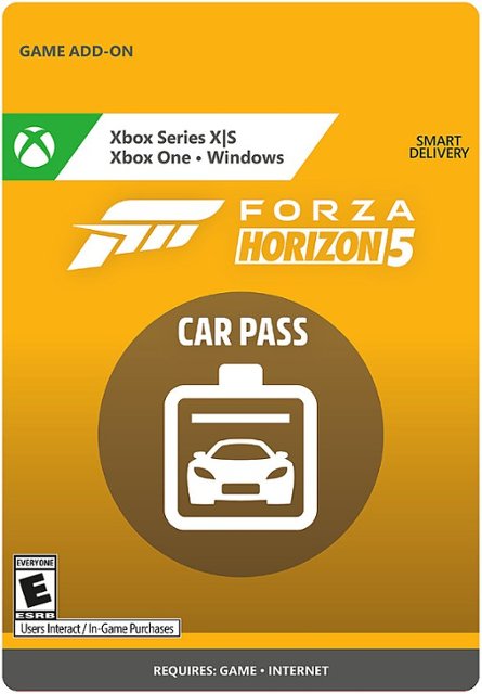 Front Zoom. Forza Horizon 5: Car Pass DLC Standard Edition - Xbox Series X, Xbox Series S, Xbox One, Windows [Digital].