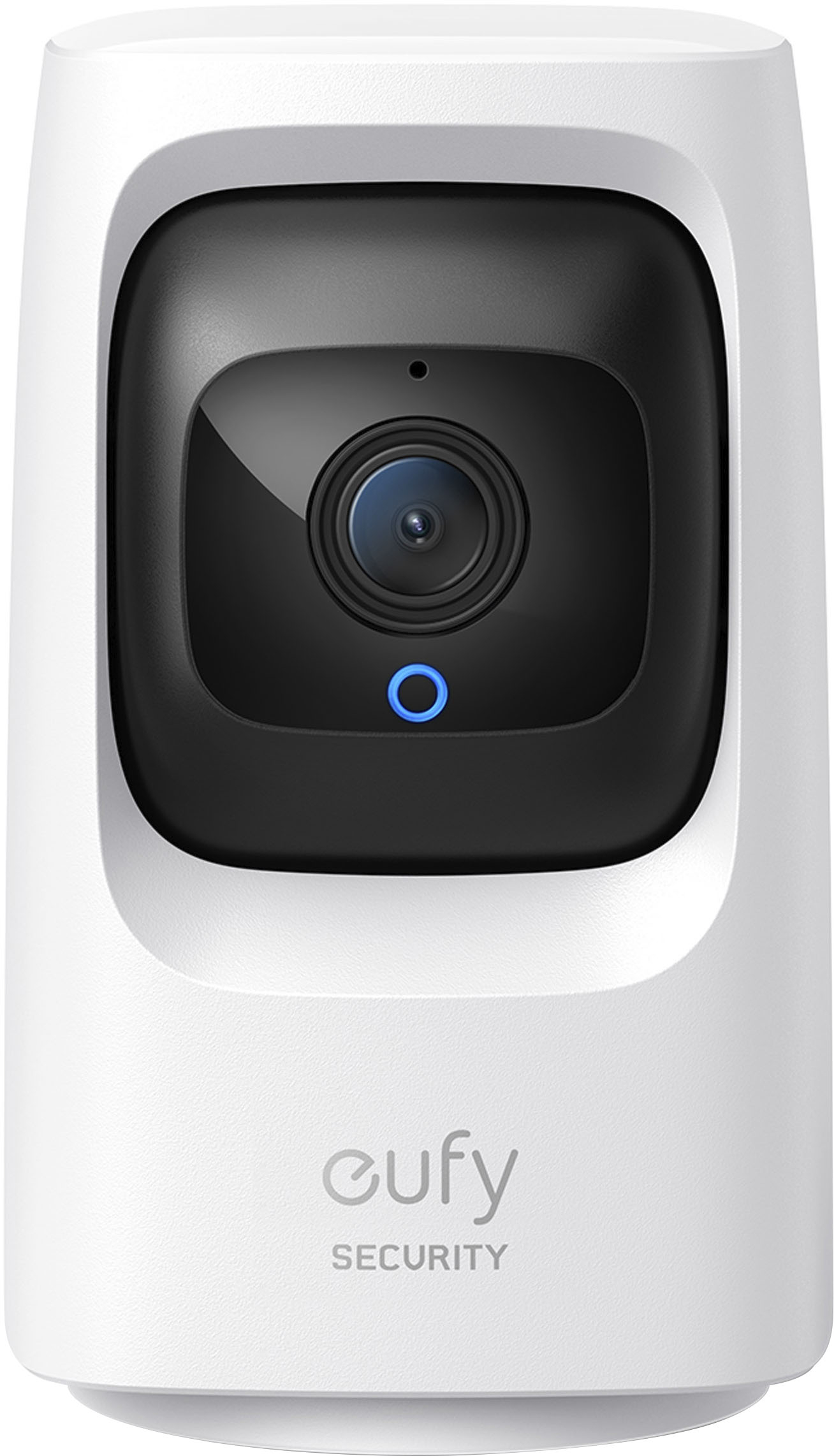 Angle View: eufy Security - Indoor Cam Mini 2k HD Wi-Fi Pan & Tilt Security Cam - White