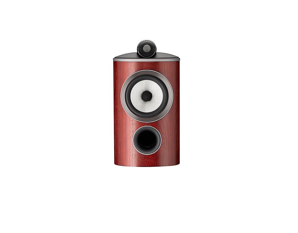 Front. Bowers & Wilkins - 800 Series Diamond 2-way Bookshelf Speaker (each) - Rosenut.