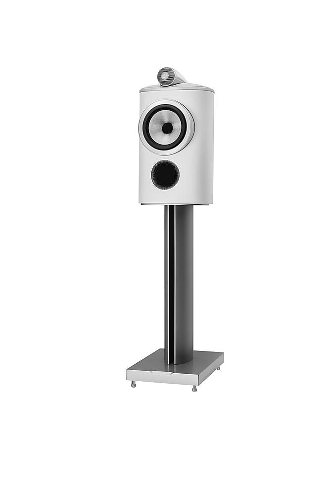 Alt View 11. Bowers & Wilkins - 800 Series Diamond 2-way Bookshelf Speaker (each) - White.