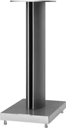 Front. Bowers & Wilkins - FS-805 D4 Floor Stands for 805 D4 Loudspeakers (Pair) - Silver.