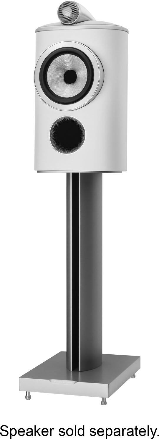 Back View: Bowers & Wilkins - FS-805 D4 Floor Stands for 805 D4 Loudspeakers - Silver