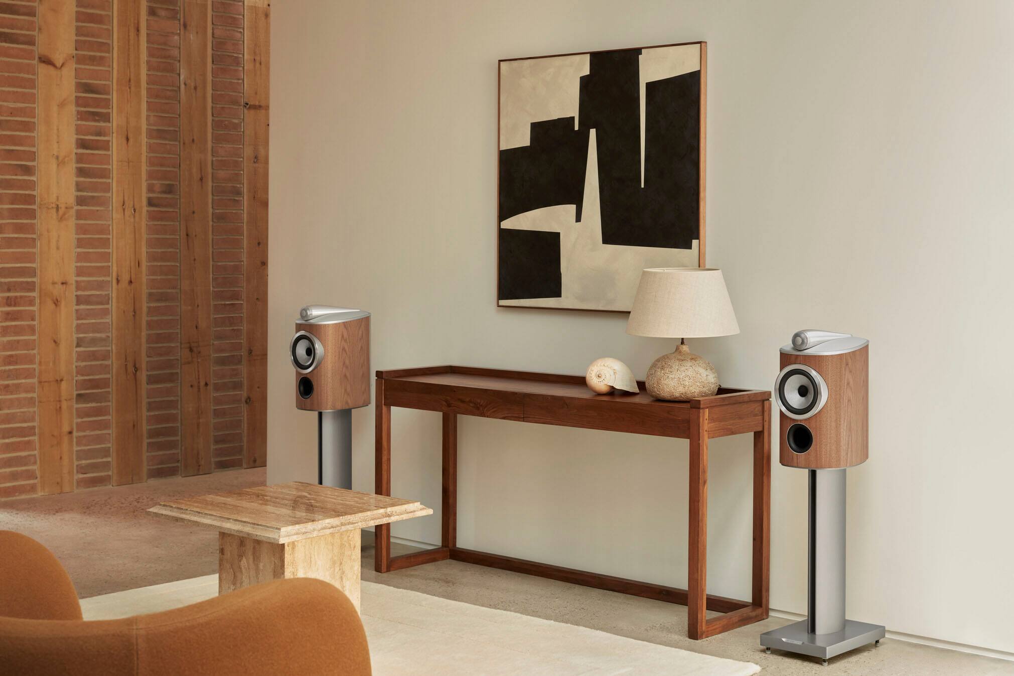 Alt View 14. Bowers & Wilkins - FS-805 D4 Floor Stands for 805 D4 Loudspeakers (Pair) - Silver.