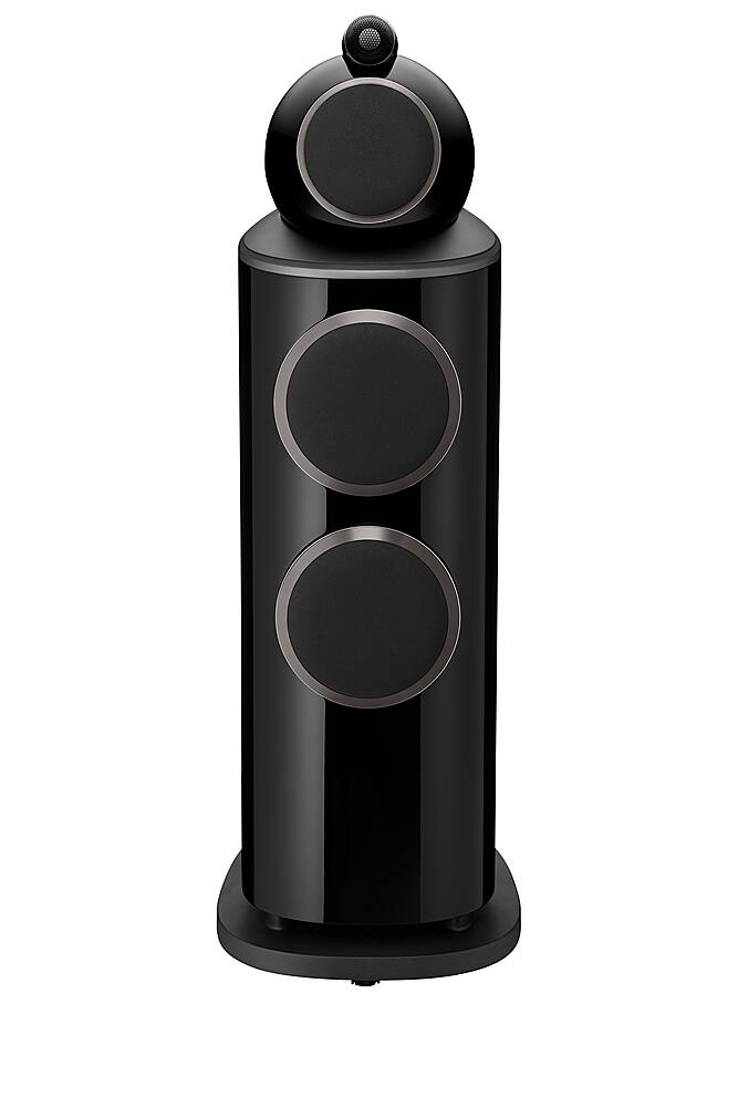 Alt View 11. Bowers & Wilkins - 802 D4 Diamond 1" Diamond Tweeter, 6" Midrange in Turbine Head, Dual 8" Woofer Floorstanding Speaker (each) - Gloss Black.