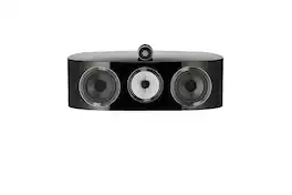 Bowers & Wilkins - HTM82 D4 Diamond 1" Diamond Tweeter, 5" Midrange, Dual 6.5" Woofer Center Channel Speaker (each) - Gloss Black