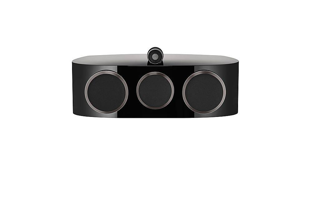 Alt View 11. Bowers & Wilkins - 800 Series Diamond 1" Diamond Tweeter, 5" Midrange, Dual 6.5" Woofer Center Channel Speaker (each) - Gloss Black.