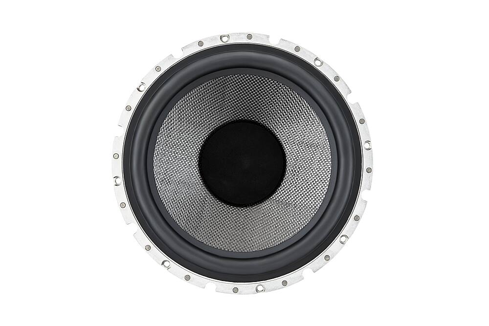 Alt View 18. Bowers & Wilkins - 800 Series Diamond 1" Diamond Tweeter, 5" Midrange, Dual 6.5" Woofer Center Channel Speaker (each) - Gloss Black.