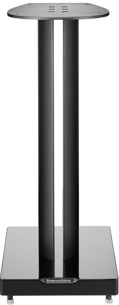 Left View: Bowers & Wilkins - 800 Series 805 D4 Speaker Stands (PAIR) - Black