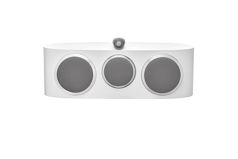 Alt View 11. Bowers & Wilkins - 800 Series Diamond 1" Diamond Tweeter, 6" Midrange, Dual 8" Woofer Center Channel Speaker (each) - White.
