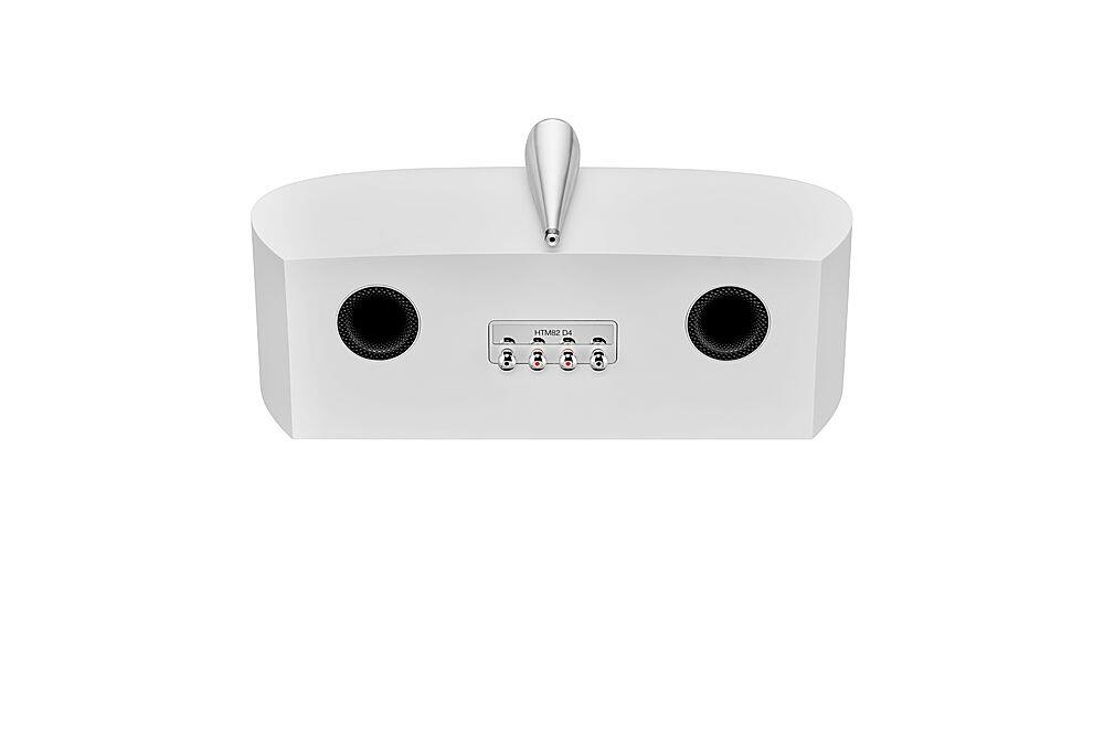 Back. Bowers & Wilkins - 800 Series Diamond 1" Diamond Tweeter, 5" Midrange, Dual 6.5" Woofer Center Channel Speaker (each) - White.