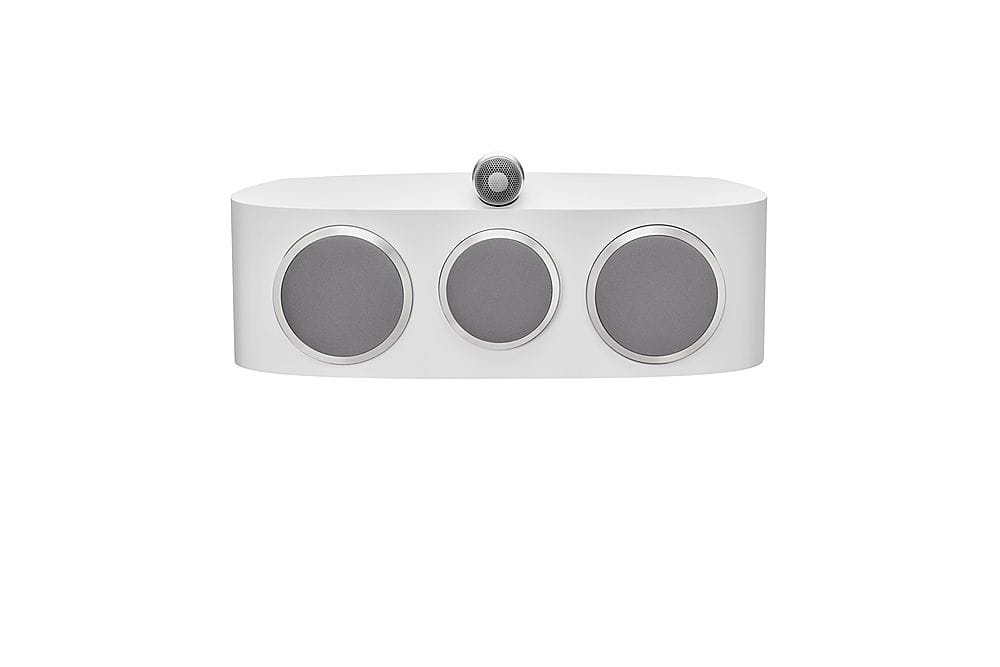 Alt View 11. Bowers & Wilkins - 800 Series Diamond 1" Diamond Tweeter, 5" Midrange, Dual 6.5" Woofer Center Channel Speaker (each) - White.