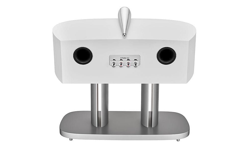 Alt View 15. Bowers & Wilkins - 800 Series Diamond 1" Diamond Tweeter, 5" Midrange, Dual 6.5" Woofer Center Channel Speaker (each) - White.