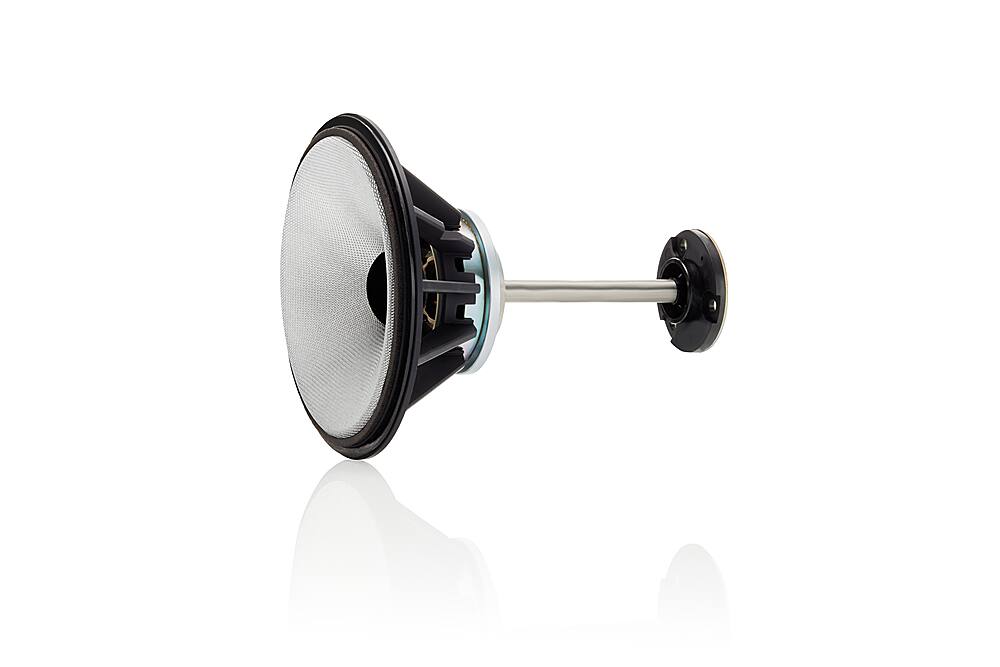 Alt View 17. Bowers & Wilkins - 800 Series Diamond 1" Diamond Tweeter, 5" Midrange, Dual 6.5" Woofer Center Channel Speaker (each) - White.