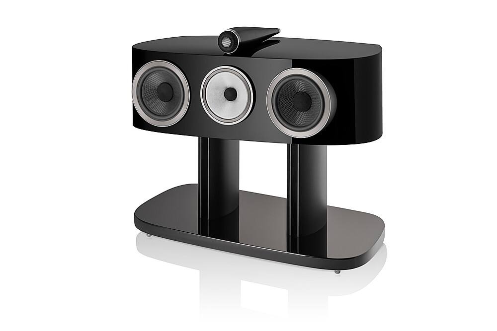 Back. Bowers & Wilkins - FS-HTM D4 Floor Stand for HTM81 D4/HTM82 D4 Center Speaker - Black.