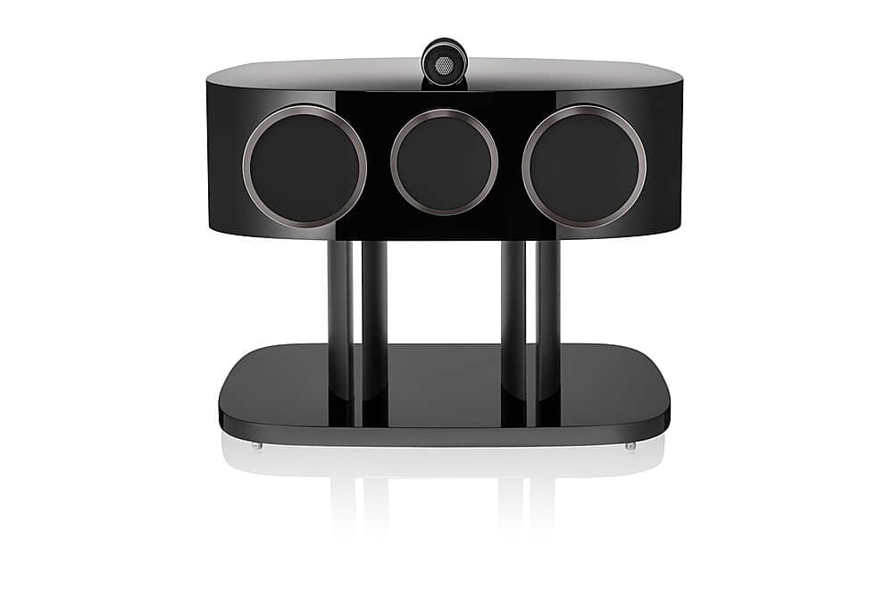 Alt View 13. Bowers & Wilkins - FS-HTM D4 Floor Stand for HTM81 D4/HTM82 D4 Center Speaker - Black.