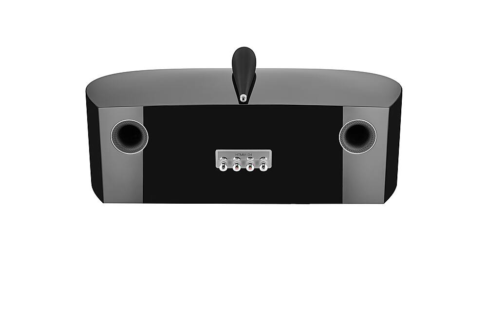 Back. Bowers & Wilkins - 800 Series Diamond 1" Diamond Tweeter, 6" Midrange, Dual 8" Woofer Center Channel Speaker (each) - Gloss Black.