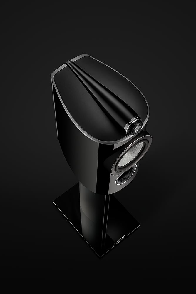Alt View 12. Bowers & Wilkins - 805 D4 Diamond 2-way Bookshelf Speaker (each) - Gloss Black.