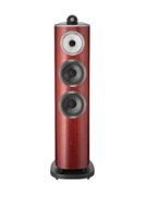 Bowers & Wilkins - 800 Series Diamond 1" Diamond Tweeter, 5" Midrange, Dual 6.5" Woofer Floorstanding Speaker (each) - Rosenut - Front_Zoom