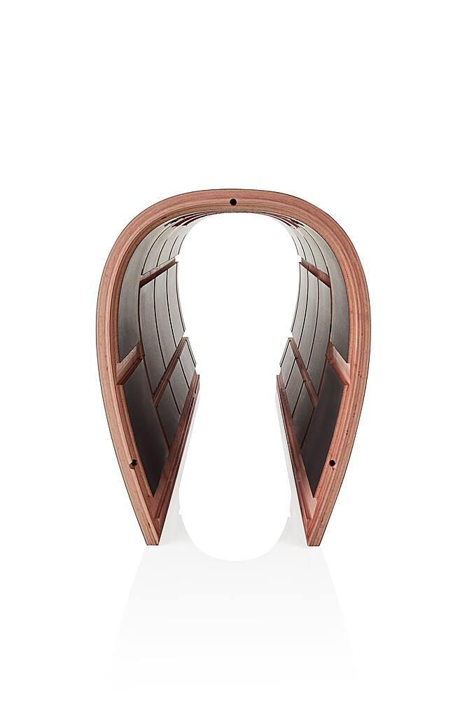 Alt View 12. Bowers & Wilkins - 800 Series Diamond 1" Diamond Tweeter, 5" Midrange, Dual 6.5" Woofer Floorstanding Speaker (each) - White.