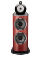 Bowers & Wilkins - 800 Series Diamond 1" Diamond Tweeter, 6" Midrange in Turbine Head, Dual 10" Woofer Floorstanding Speaker (each) - Rosenut - Front_Zoom
