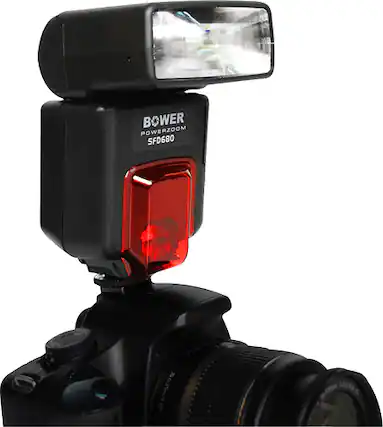 Angle. Bower - Digital Power Zoom External Flash - Black.