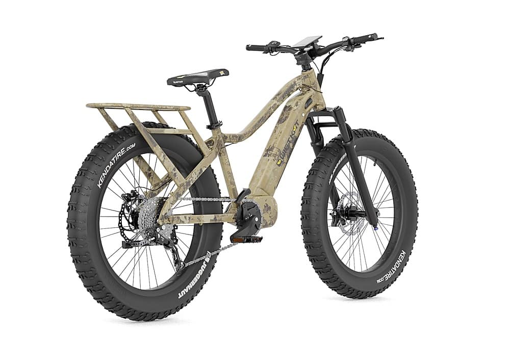 Angle View: QuietKat - Warrior eBike w/48 Mile Range & Max Speed 20 mph - Camo