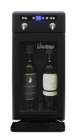 Vinotemp - 2-Bottle Wine Dispenser - Black - Front_Zoom