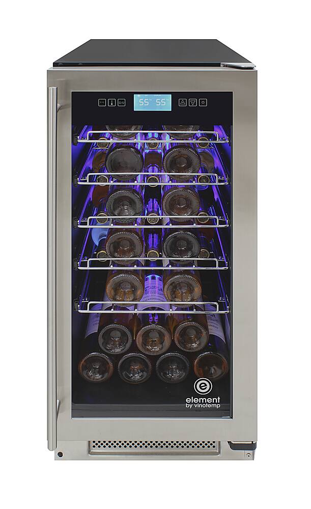 chefs wine cooler 32 bottle