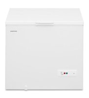 Amana - 9 Cu. Ft. Chest Freezer with Basket - White - Front_Zoom