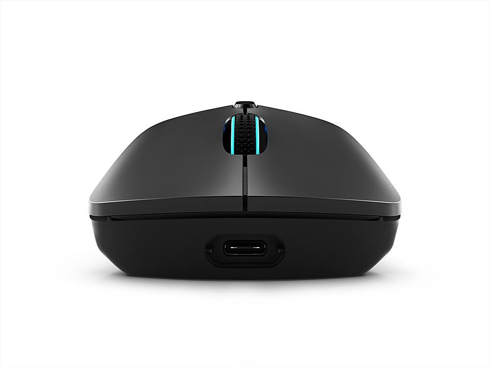 Back. Lenovo - Legion M600 Wireless Optical Gaming Ambidextrous Mouse with RGB Lighting - Iron Grey.