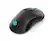 Left. Lenovo - Legion M600 Wireless Optical Gaming Ambidextrous Mouse with RGB Lighting - Iron Grey.