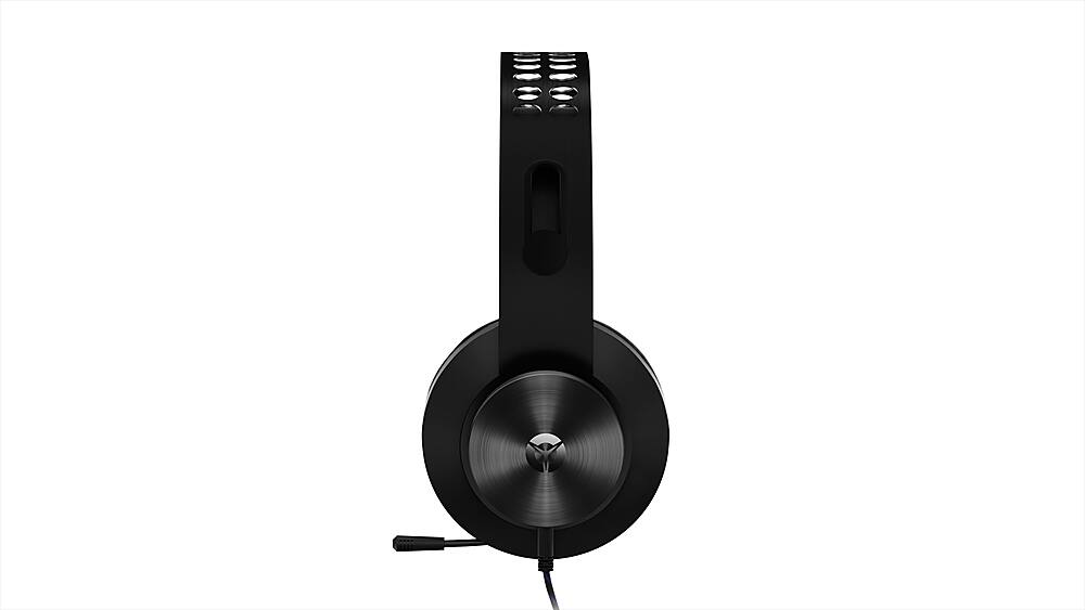 Alt View 12. Lenovo - Legion H300 Wired Stereo Gaming Headset for PC - Black.