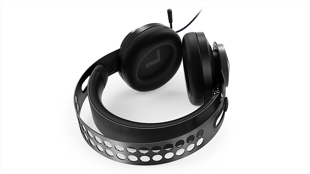 Angle View: Lenovo - Legion H500 Pro Wired 7.1 Surround Sound Gaming Headset for PC - Black