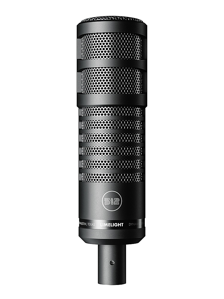 Left View: 512 Audio - Limelight Vocal Microphone